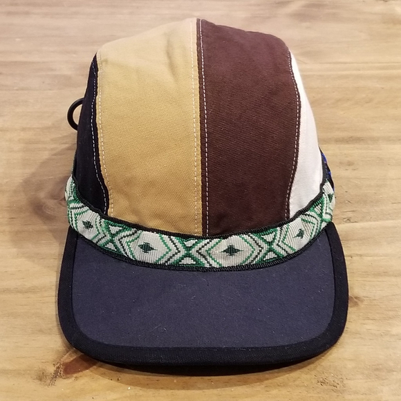 KAVU Other - KAVU Hat Cap Strap Back Multi-Color Size M Adjustable Canvas Outdoor Hike USA